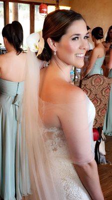 Charlotte, our Ruidoso Bride! Hair and Make-up by L + R