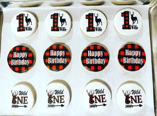 Wild One Buffalo Plaid Birthday