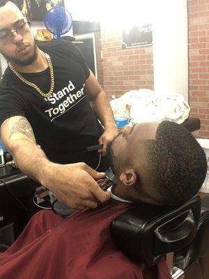 High bald fade