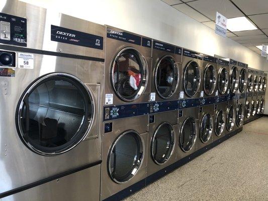 Three Different Size Dryers