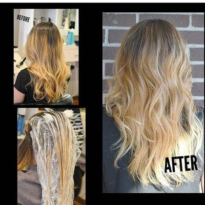 Behind the Scenes of a Balayage