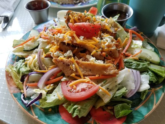 Cobb salad with balsamic. Yummy!