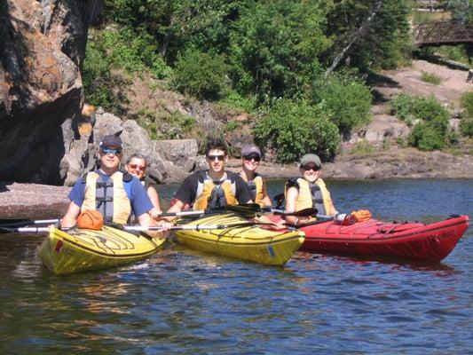 Lake Superior Guided Kayak Tour