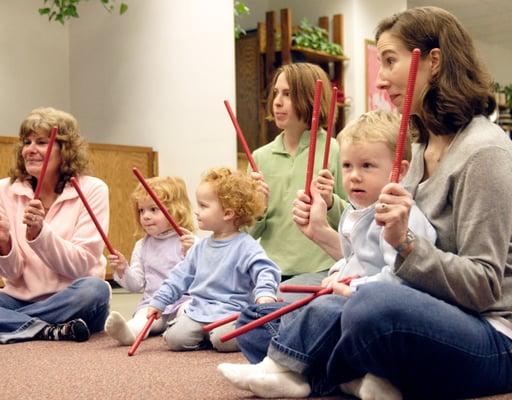 Music Together Music and Movement Classes for families.