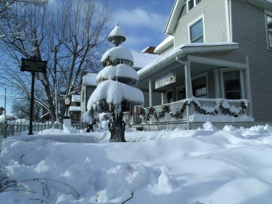 Winter Wonderland at the Ashley-Drake Inn.