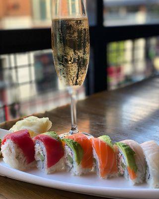 Tiger Maki and Mumm Napa Brut