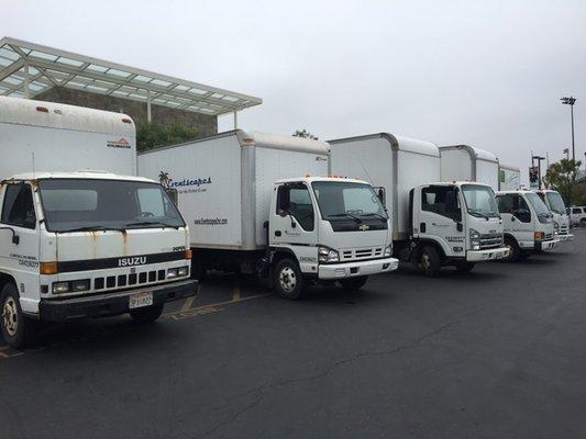 Eventscapes Inc. delivery Trucks