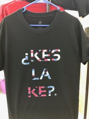 Keslake Custom Cotton T Shirt