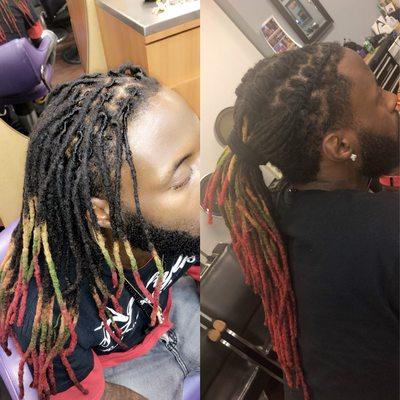 Loc Retwist and Loc Style by Jez