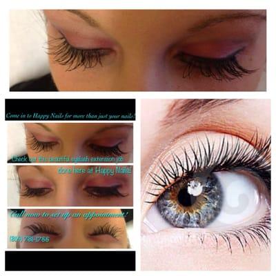 Eyelashes extension ,individual eyelashes ,body waxing