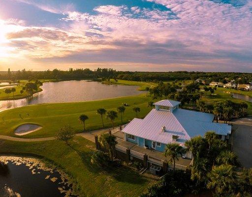 The Savannahs public golf course club house.  Bar and grill located within. Photo credit: Kim W.