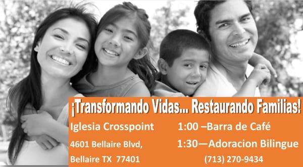 Hispanic Church Iglesia Hispana en Houston Texas