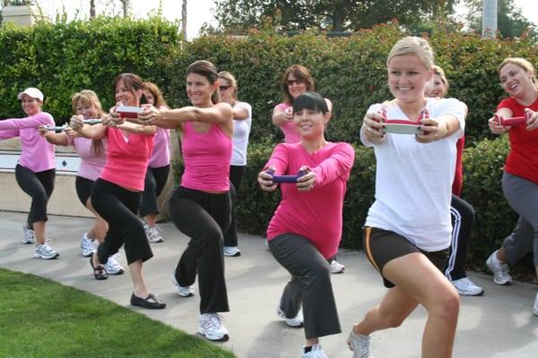 Fitness Exercise in Laguna Hills at Code Pink Boot Camp fitness for women