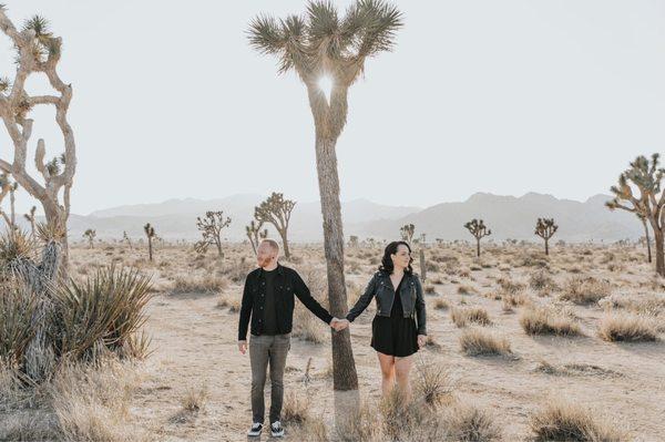 Joshua Tree engagement shoot