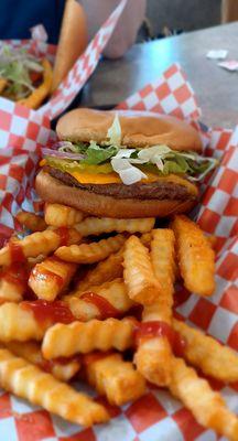 Cheeseburger Combo all the way!