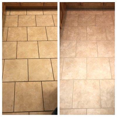 Grout recoloring