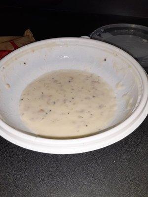 Sausage gravy..