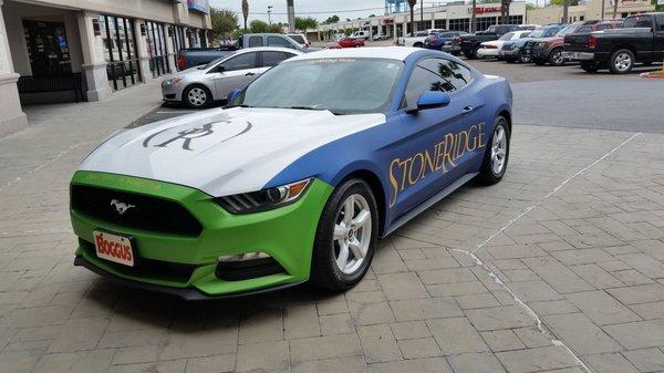 Get the perfect vehicle wrap for your company.