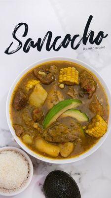 Every Sunday Dominican Sancocho available