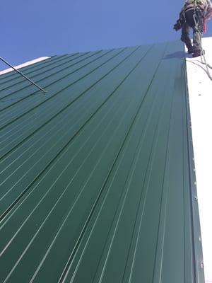 Standing Seam Steel Roofing