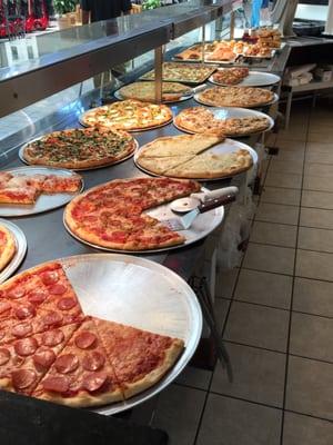 Family owned 
 Ny style pizza, deep dish and more!!
 Pizza specials, lunch combos! 
 Located: food cuort of the Seminole Towne center mall.