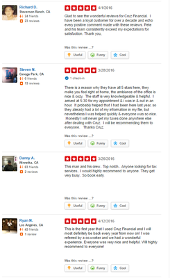 Reviews from our old location!