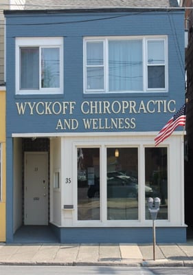 The front of Dr. Wyckoff's office in East Stroudsburg, Pennsylvania