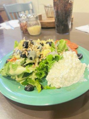 Salad from the salad bar.