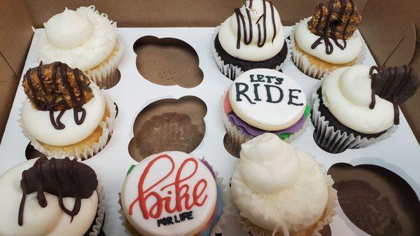 Awesome bike shop and awesome cupcake Fridays!!