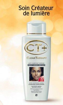 CT+ Clear Therapy Extra Lightening Lotion 16 oz
 $14
 www.jmprintingnow.com