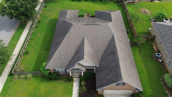 Before and after pics of Fortified roofs.