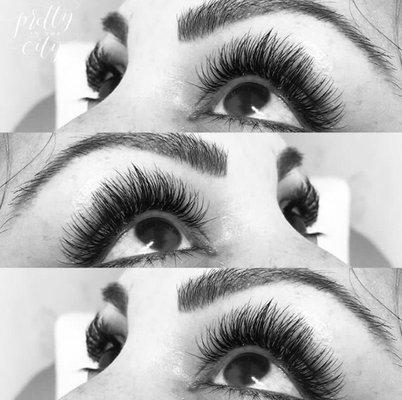 Eyelash extensions!