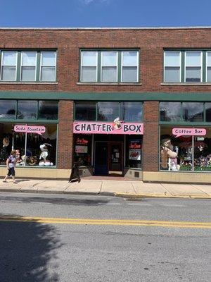 The Chatter Box on Main St in Portage, PA