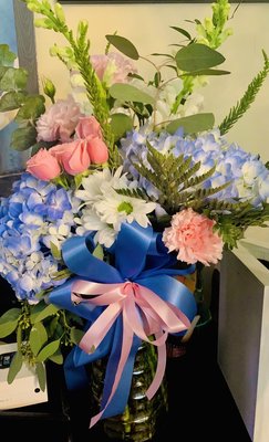 Bouquet for a Retiring NICU nurse. They nailed it!