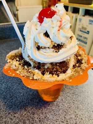 S'mores - specialty snow cone