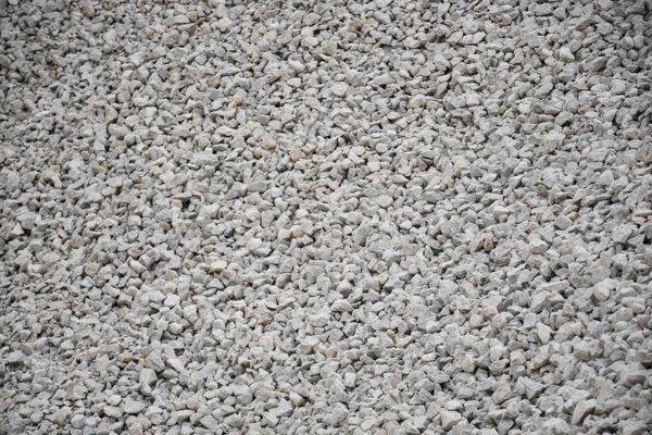 Whitewash gravel