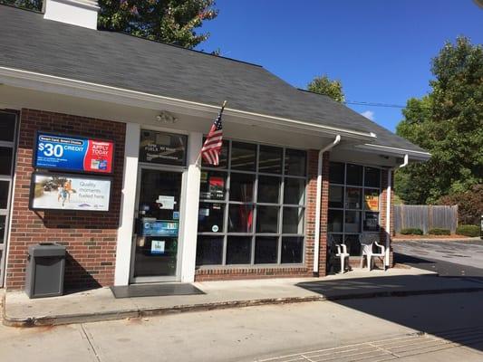 Store/ mini mart entrance.