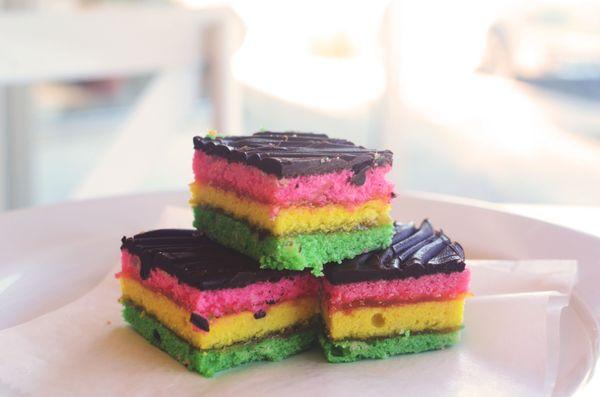 Rainbow Cookies