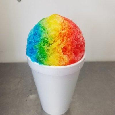 Hawaiian Rainbow Shave Ice