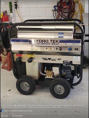 Gas engines, hot water, lifetime coil warranty.