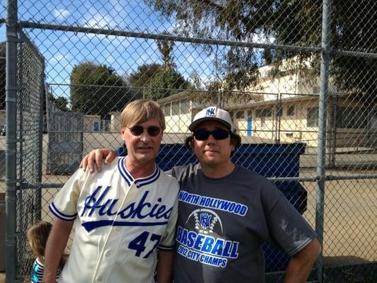 Tracy Loy & Dr K after NHHS Alumni Baseball Game