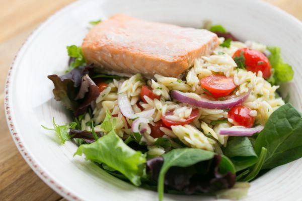 Salmon Orzo Salad