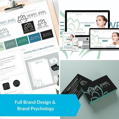 Full Brand Design using brand psychology and brand archetypes