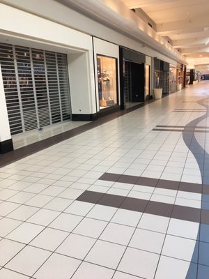 Sad times... so many stores shut down in this mall