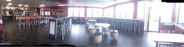 The new remodel Burger King of Carteret looks amazing.  It's now a Burger King Cafe.