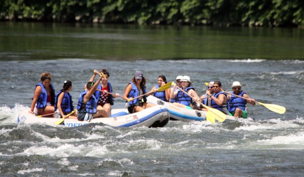 Our annual family rafting trip!