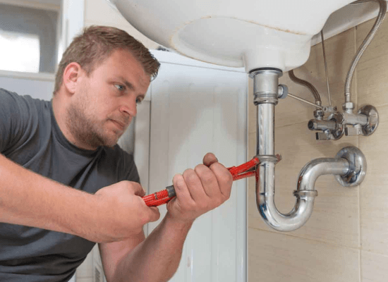 Under Sink Plumbing