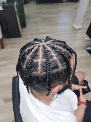 Men braids