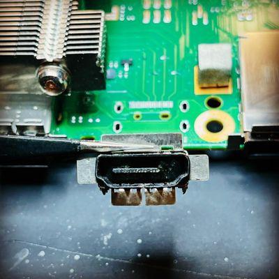 HDMI port repair for a Xbox series S