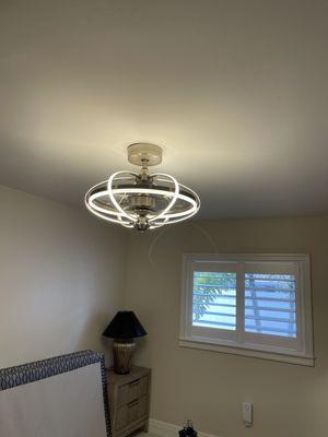 Ceiling fans with LED lighst